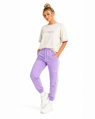 Women Oversized Tee Purple