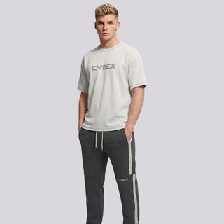Men's CX Statement Oversized Tee in Stone White
