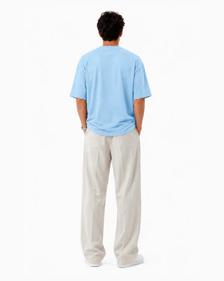 Men's CX Ribbed Motion T-Shirt in Sky Blue