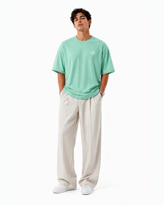Men's CX Ribbed Motion T-Shirt in Mint Green