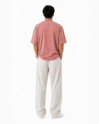 Men's CX Ribbed Motion T-Shirt in Dusty Rose