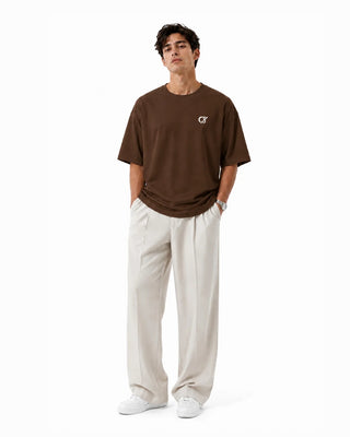 Men's CX Ribbed Motion T-Shirt in Espresso Brown