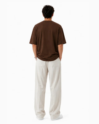 Men's CX Ribbed Motion T-Shirt in Espresso Brown