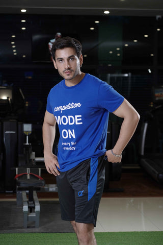 Cx Sporty Typo Half Sleeves T-shirt for Men