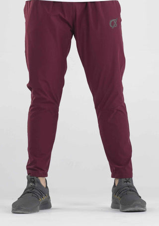 Men's CX Micro Crush Trouser in Maroon