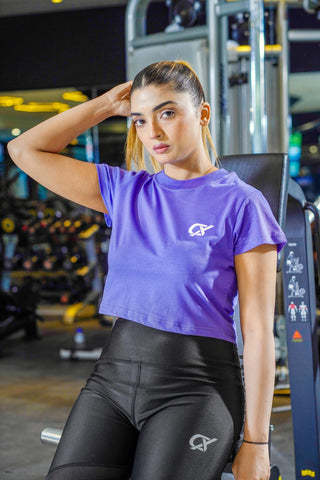 Women's Cx Periwinkle Top in Purple