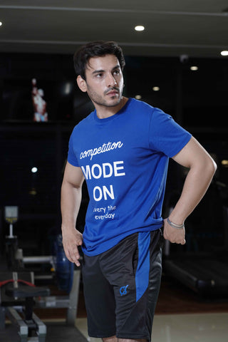 Cx Sporty Typo Half Sleeves T-shirt for Men