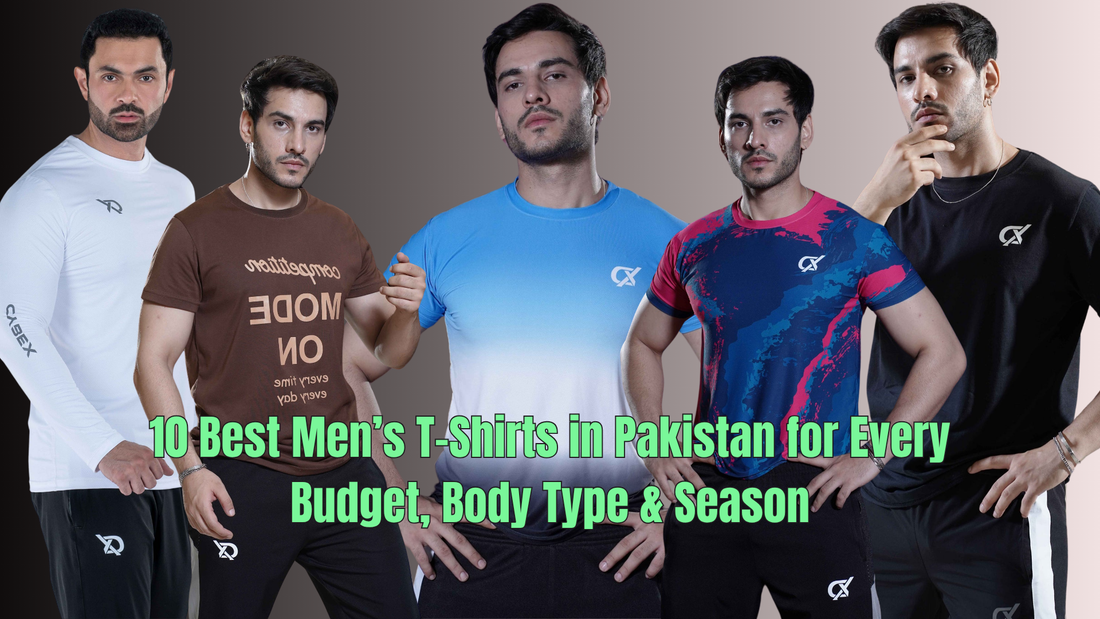 10 Best Men’s T-Shirts in Pakistan for Every Budget, Body Type & Season