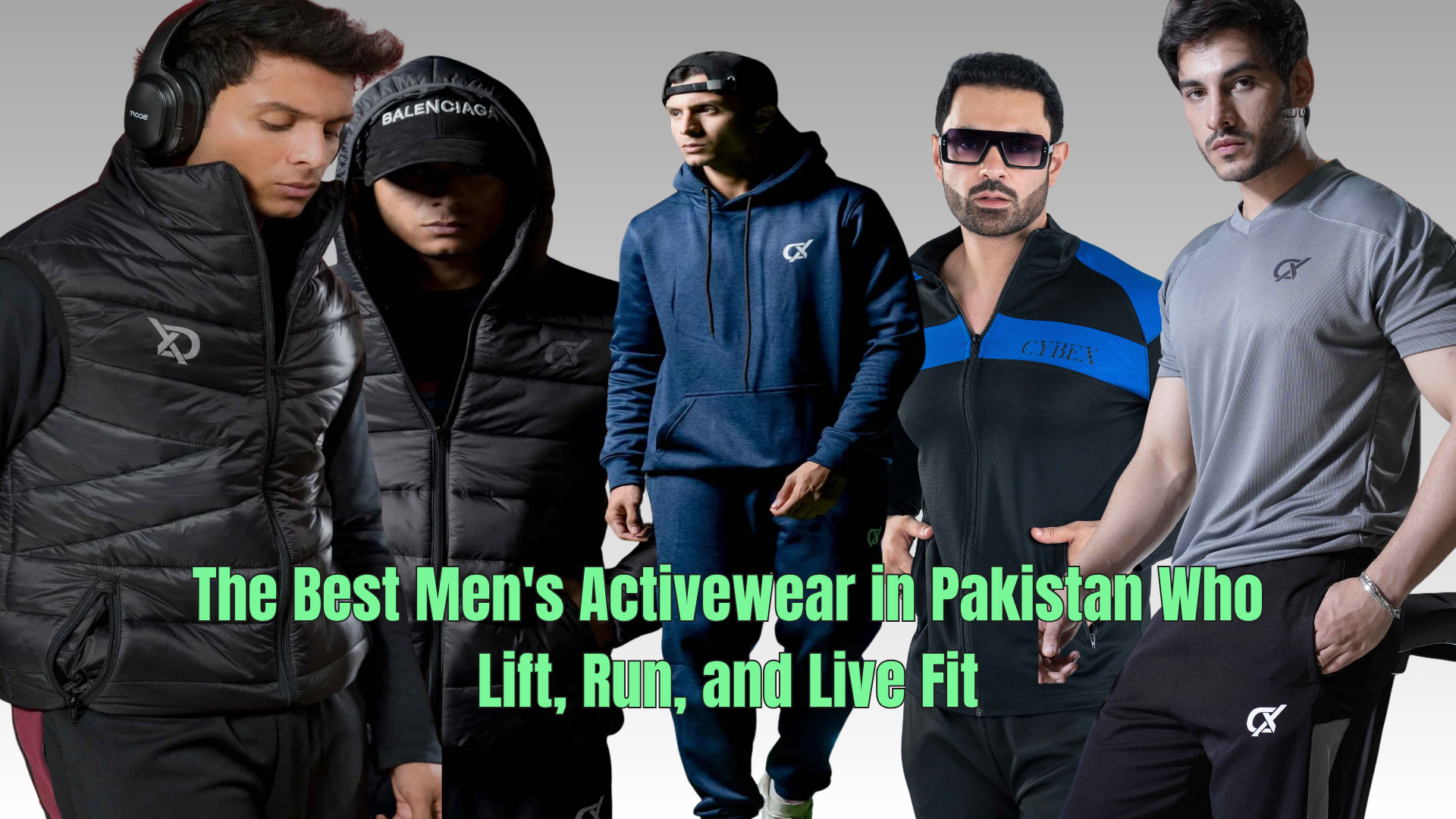 The Best Men's Activewear in Pakistan Who Lift, Run, and Live Fit