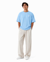Men's CX Ribbed Motion T-Shirt in Sky Blue