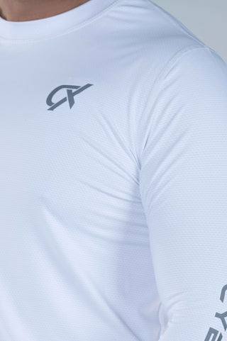 Men's CX T-Shirt Flex Surge in White