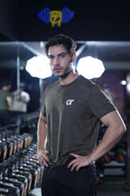 Men's Cx Raw Motion Half Sleeves T-Shirt in Black