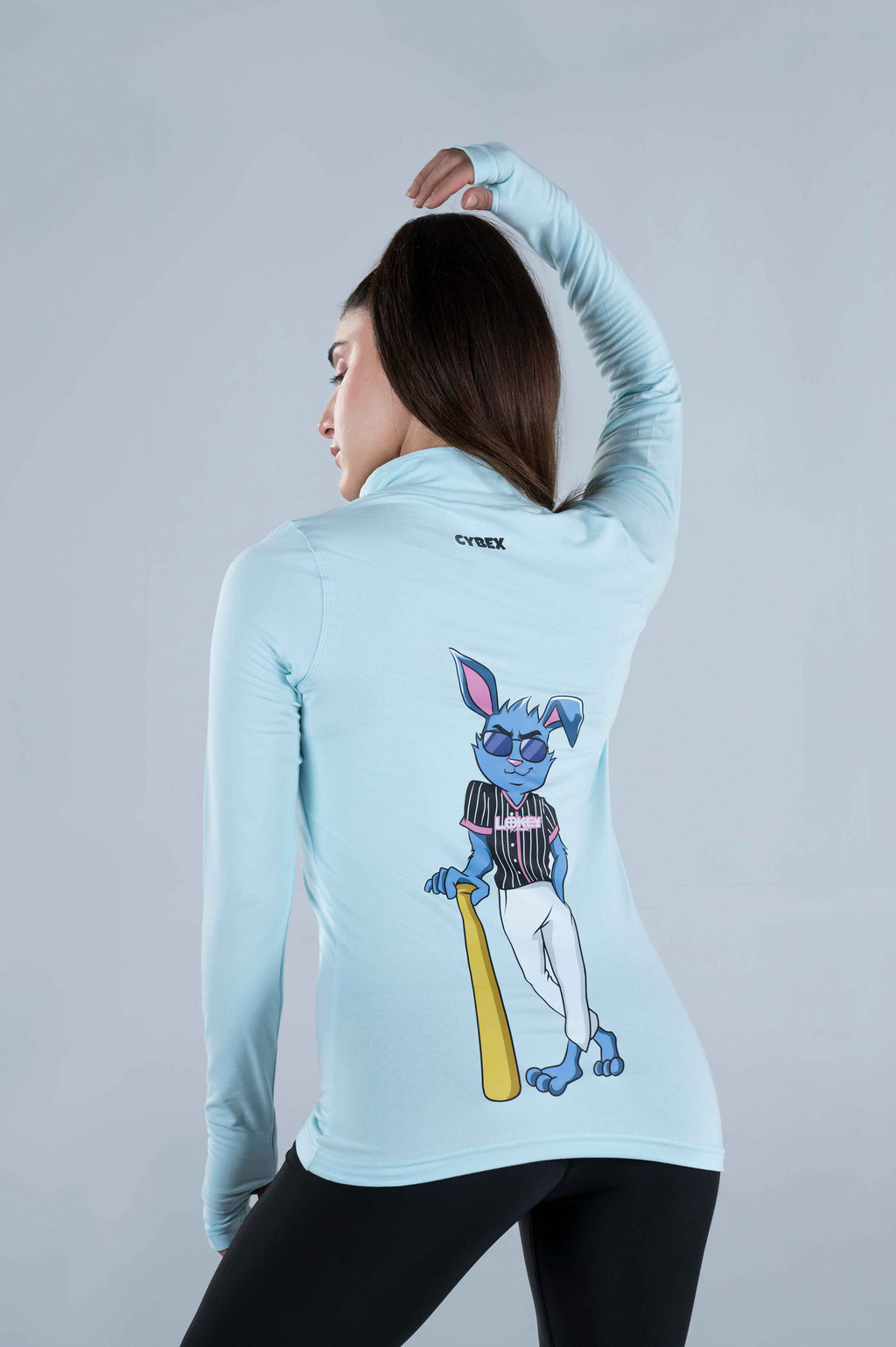 Women's CX Full Sleeves T-Shit in Blue