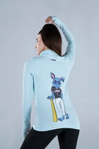 Women's CX Full Sleeves T-Shit in Blue