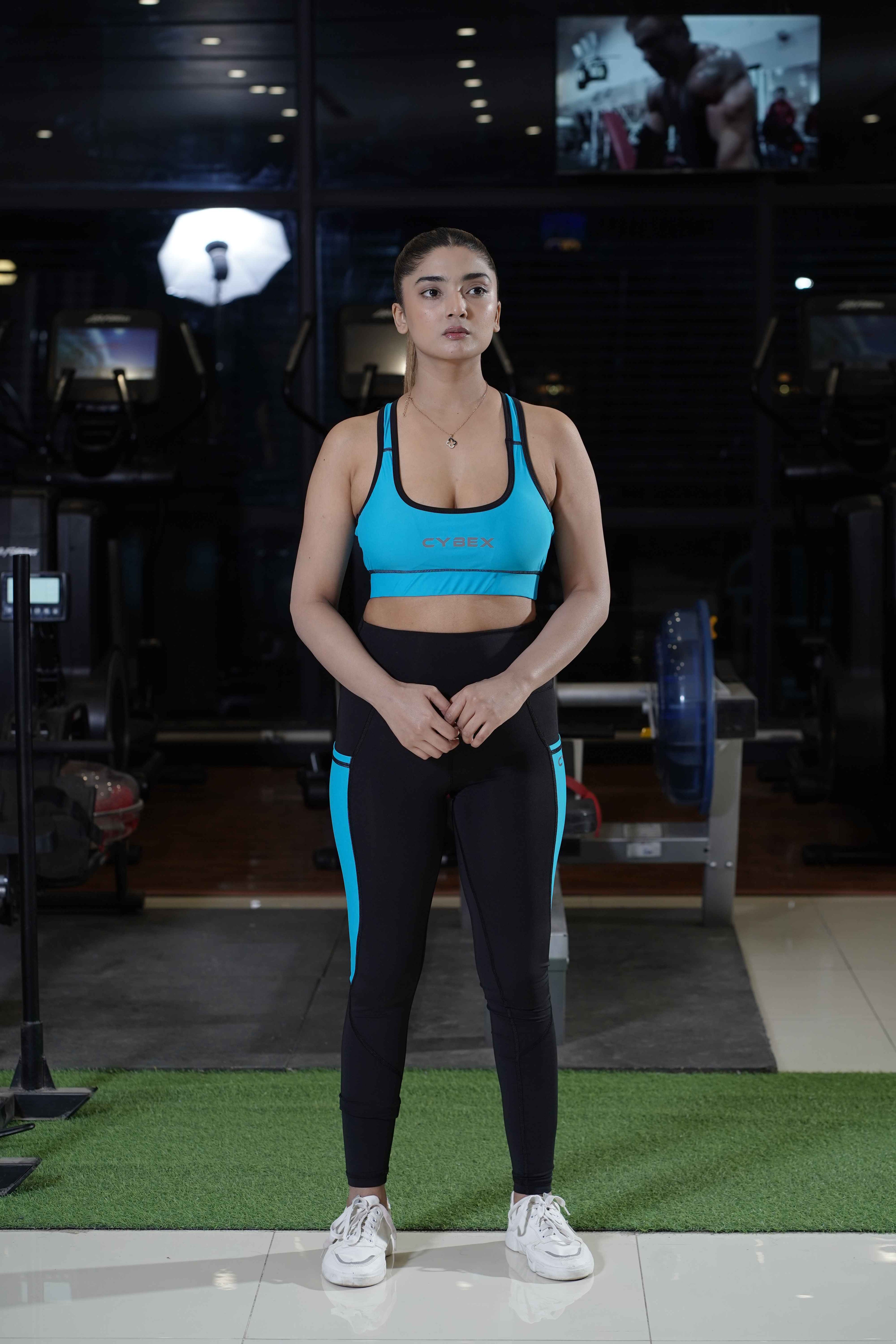 Women's Cx Light Shinny Blue Bra