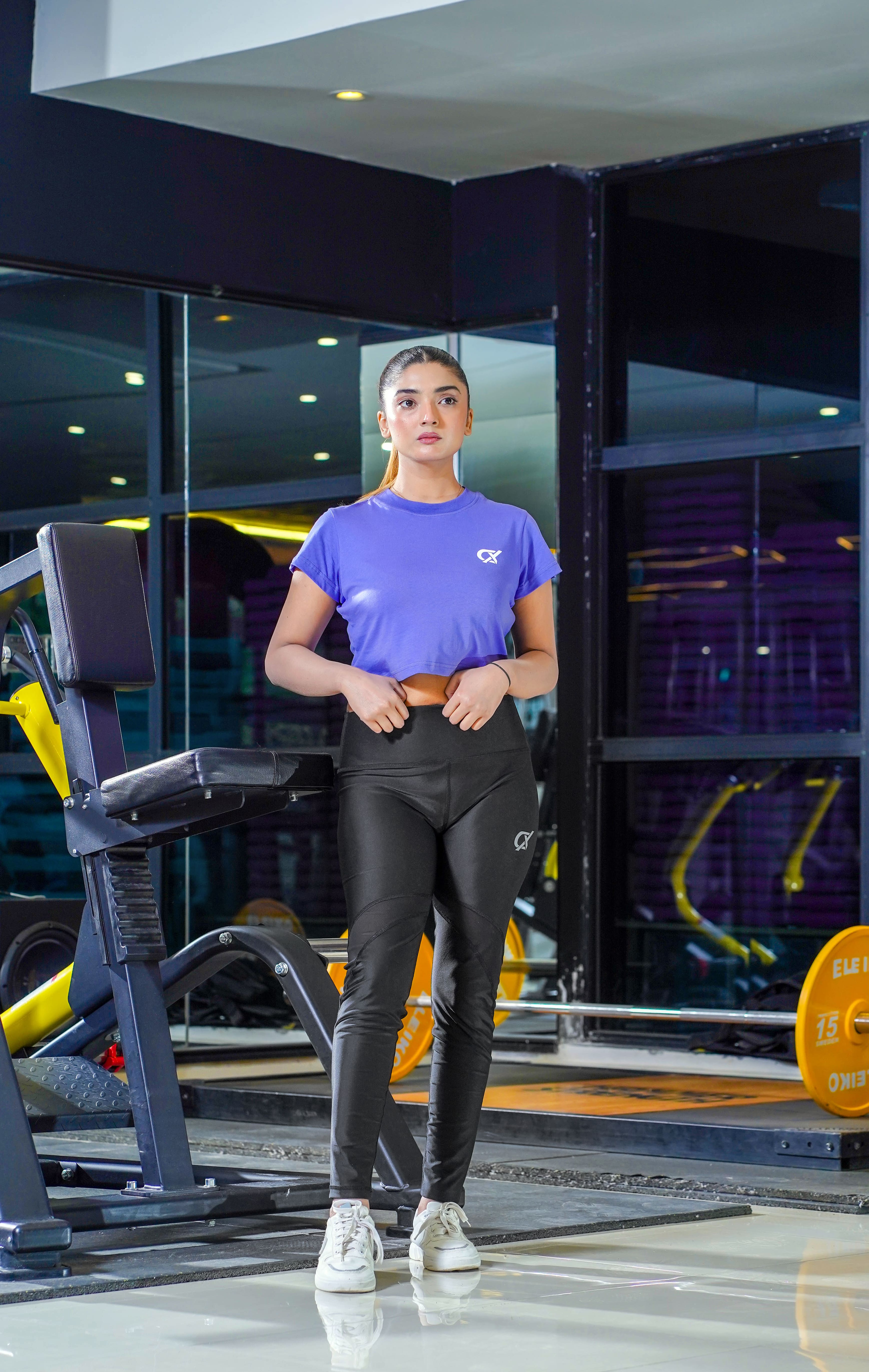 Women's Cx Periwinkle Top in Purple