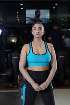 Women's Cx Light Shinny Blue Bra