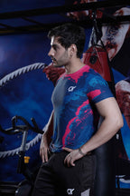 Cx Multi Zone Half Sleeves T-shirt for Men