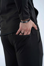 Men's CX Track Suit Super Flex Fit in Black