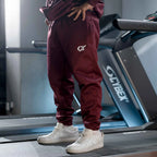 Men's CX Track Suit Cyber Boost Gear in Maroon