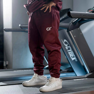 Men's CX Track Suit Cyber Boost Gear in Maroon