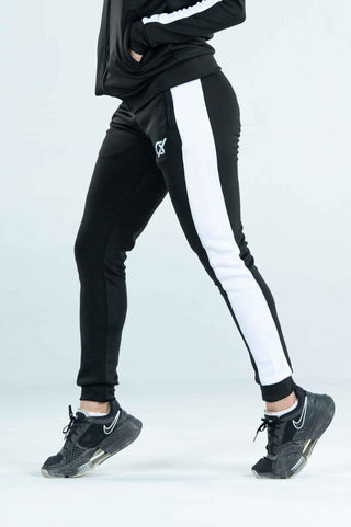 Women's CX Flex Force Gear Trouser in Black with White Panels