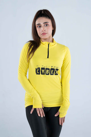 Women's CX Full Sleeves T-Shit in Yellow