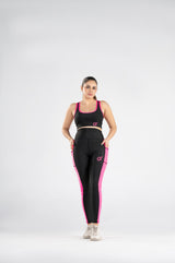 Women's CX Leggie Bra Set Sharp Lift in Black
