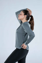 Women's CX T-Shirt Storm in Gray