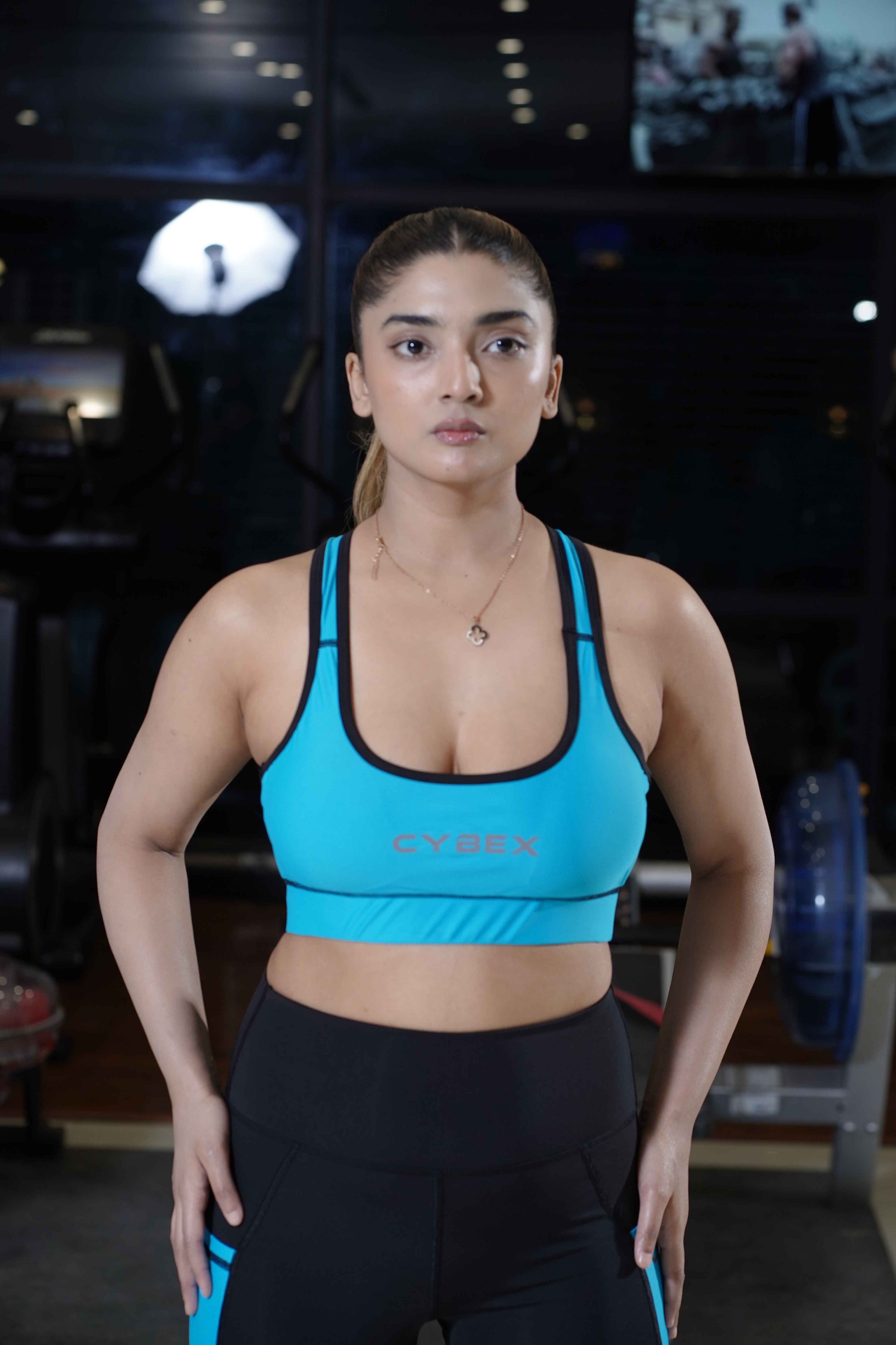 Women's Cx Light Shinny Blue Bra