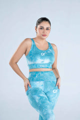 Women's CX Volt Pro Active Wear Bra in Blue