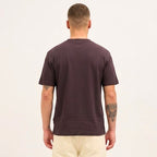 Men's CX Ribbed Motion T-Shirt in Espresso Brown