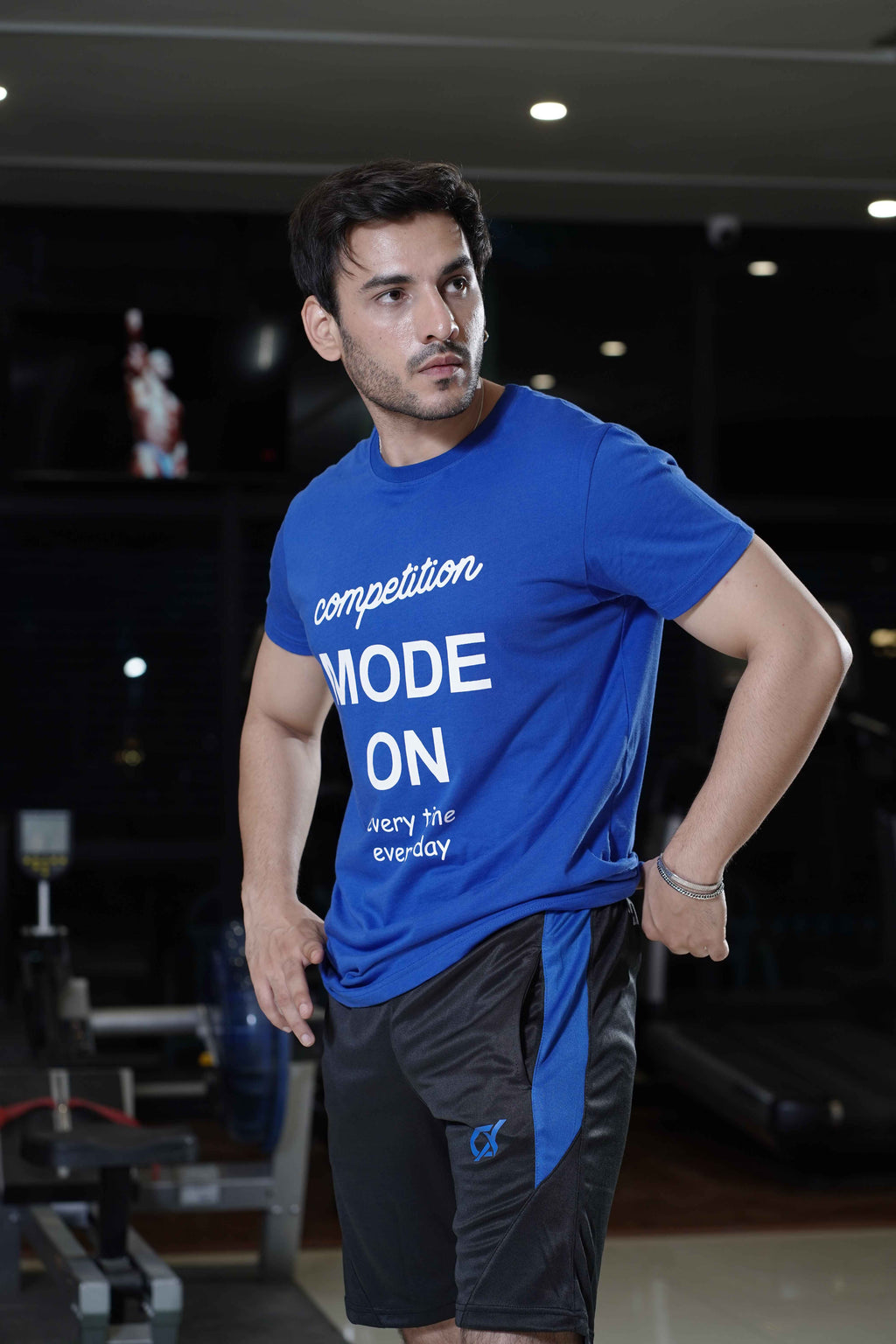 Cx Sporty Typo Half Sleeves T-shirt for Men