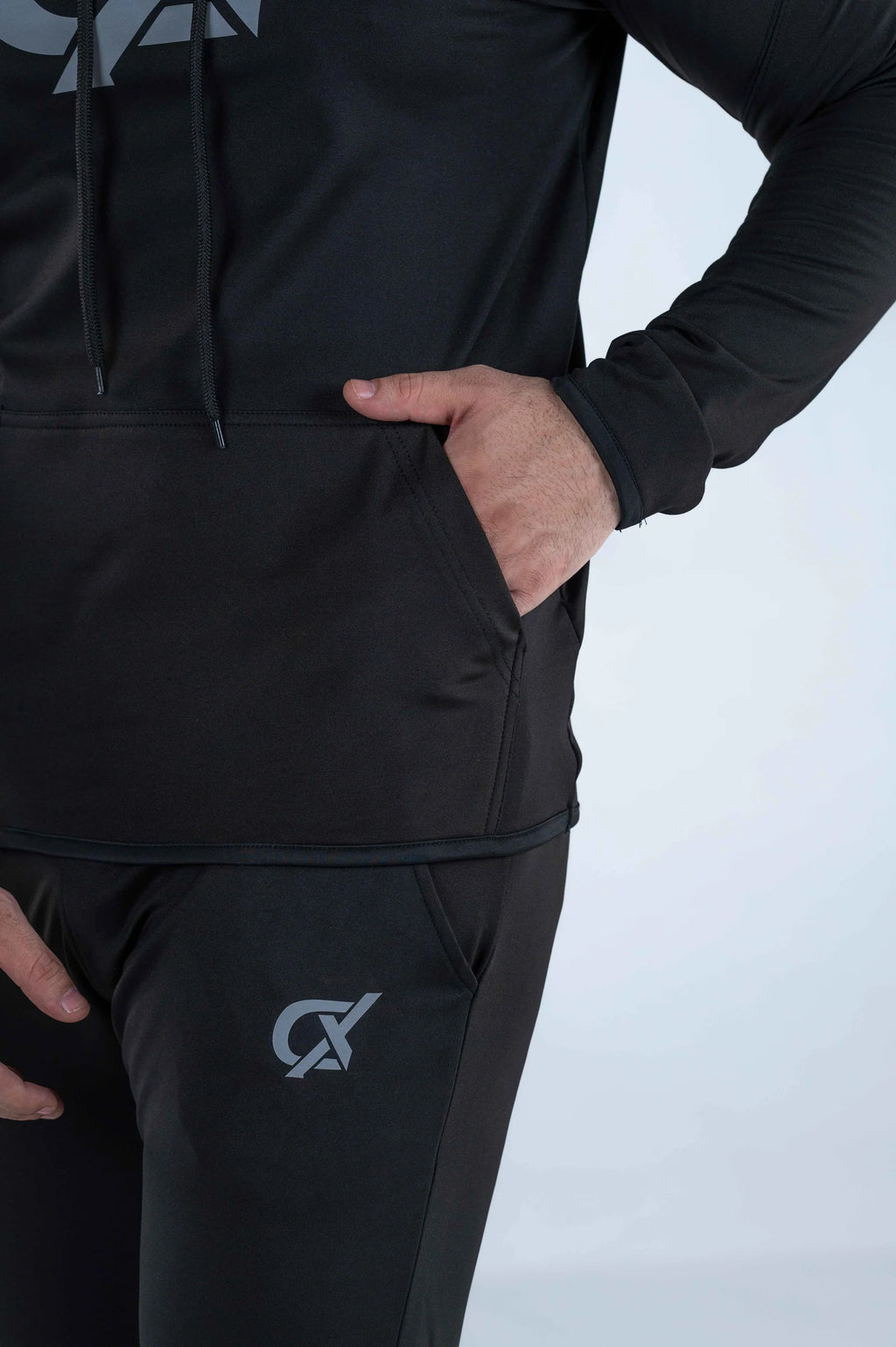 Men's CX Track Suit Super Flex Fit in Black