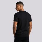 Men's CX Ribbed Motion T-Shirt in Black
