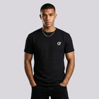 Men's CX Ribbed Motion T-Shirt in Black