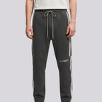 Men's CX Stripe Track Trouser in Charcoal