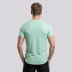 Men's CX Ribbed Motion T-Shirt in Mint Green