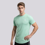 Men's CX Ribbed Motion T-Shirt in Mint Green