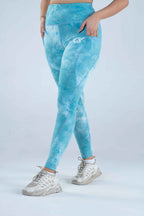 Women's CX Leggie Bra Set Volt Pro Active Wear in Blue