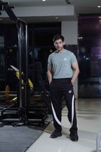 Men's Cx Raw Motion Half Sleeves T-Shirt in Black