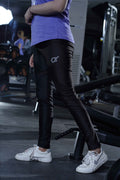 Women's Cx Shred Line Legging in Black
