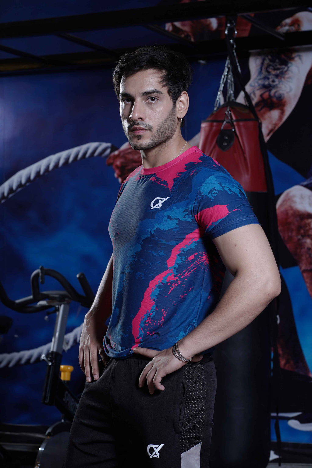 Cx Multi Zone Half Sleeves T-shirt for Men